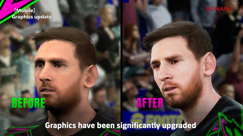 efootball mejoras graficas