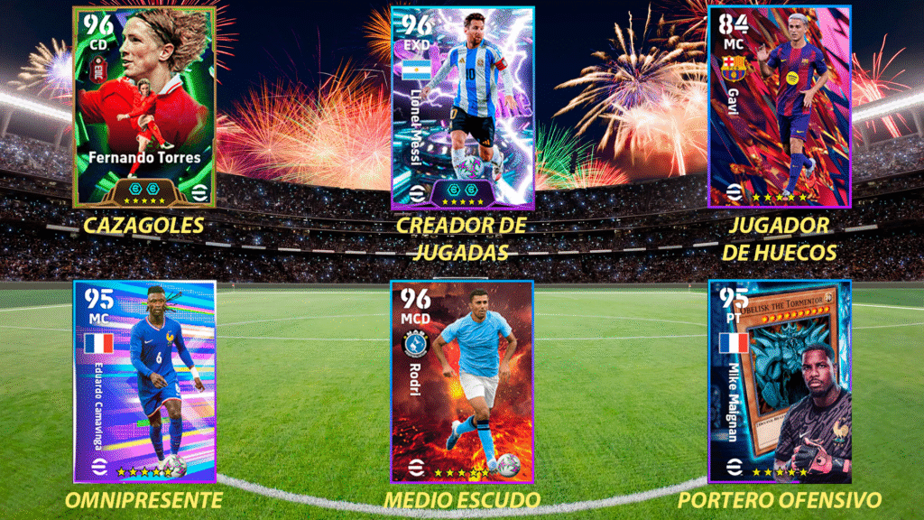 efootball estilo jugador